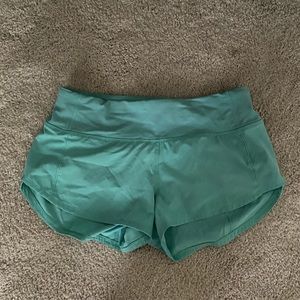 Lululemon Speed Up Low Rise Shorts